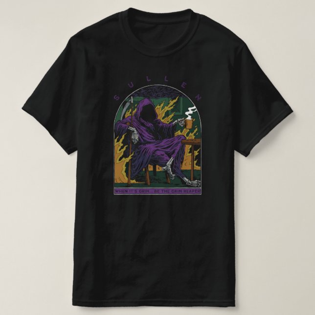Camiseta Sullen Grim Reaper (Diseño del anverso)