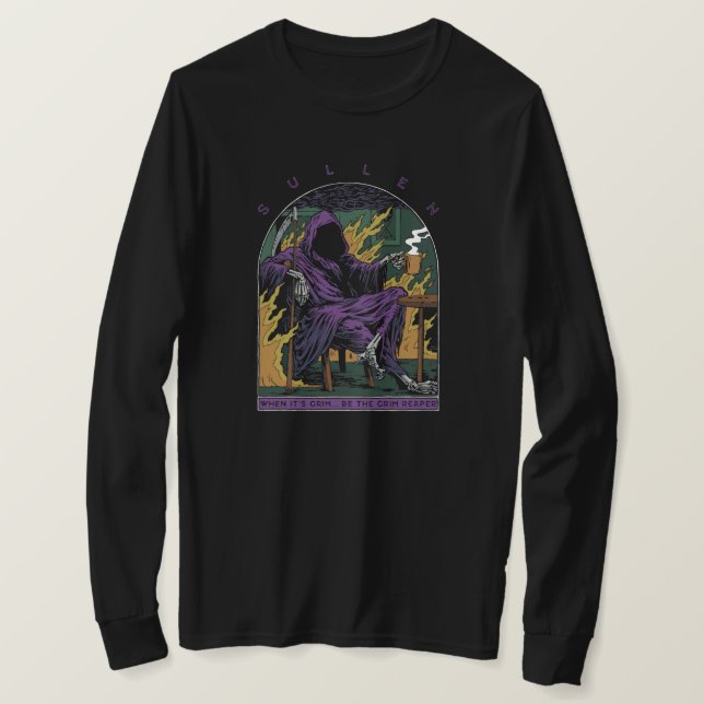 Camiseta Sullen Grim Reaper (Anverso del diseño)