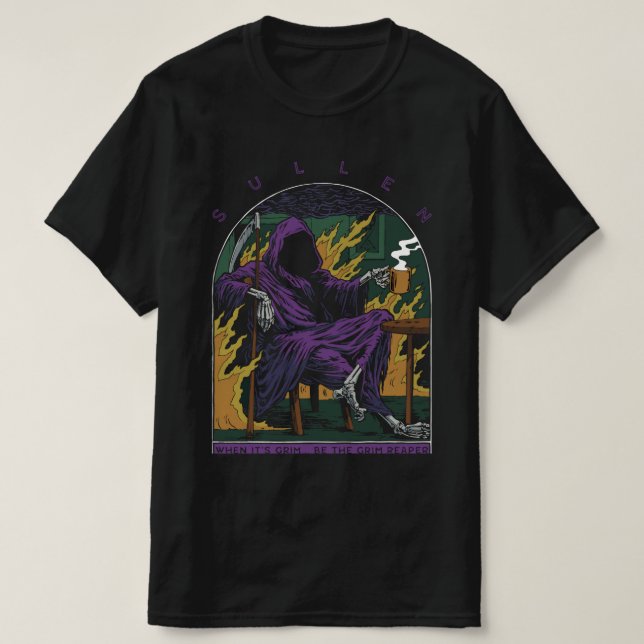 Camiseta Sullen Grim Reaper (Diseño del anverso)