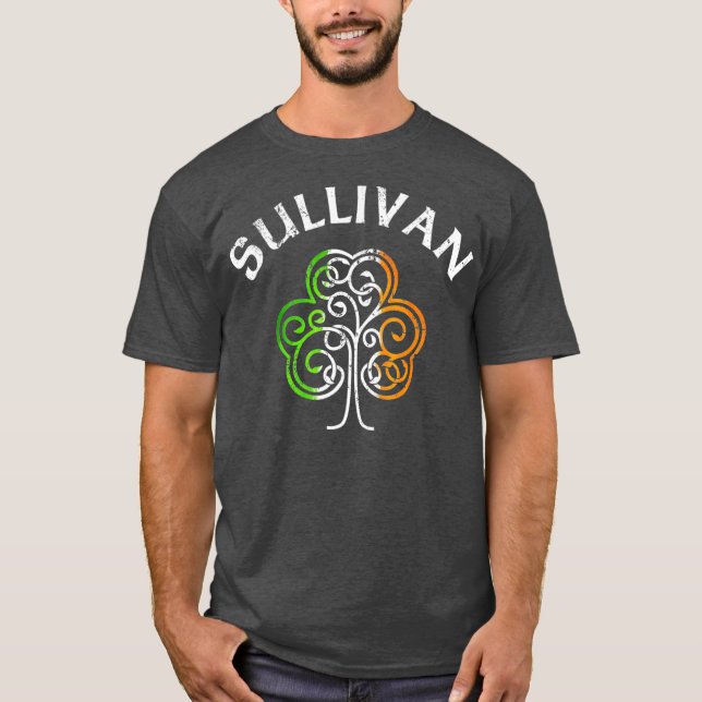 Camiseta Sullivan Irish Family Name (Anverso)
