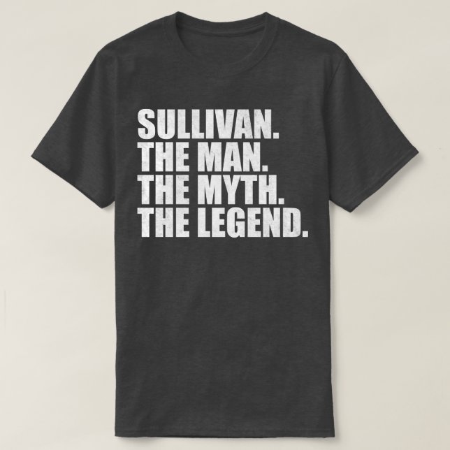 Camiseta SullivanSullivan Nombre Sullivan nombre (Diseño del anverso)