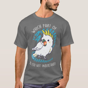 Camiseta Sulphurcres Cockatoo Parrot Aaaa