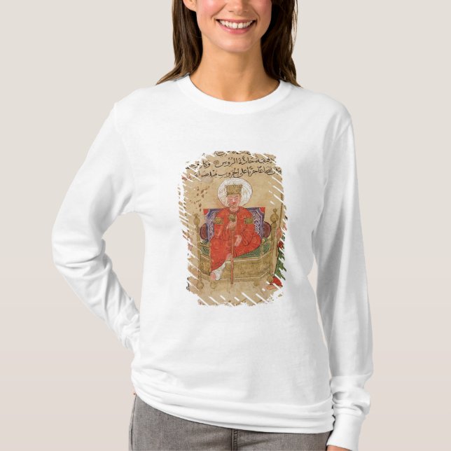 Camiseta Sultán en su trono (Anverso)