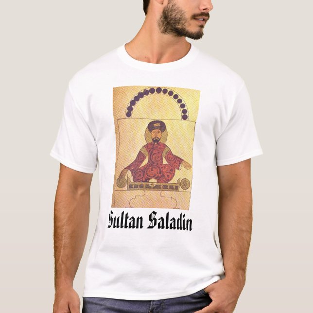 Camiseta Sultán Saladin, sultán Saladin (Anverso)