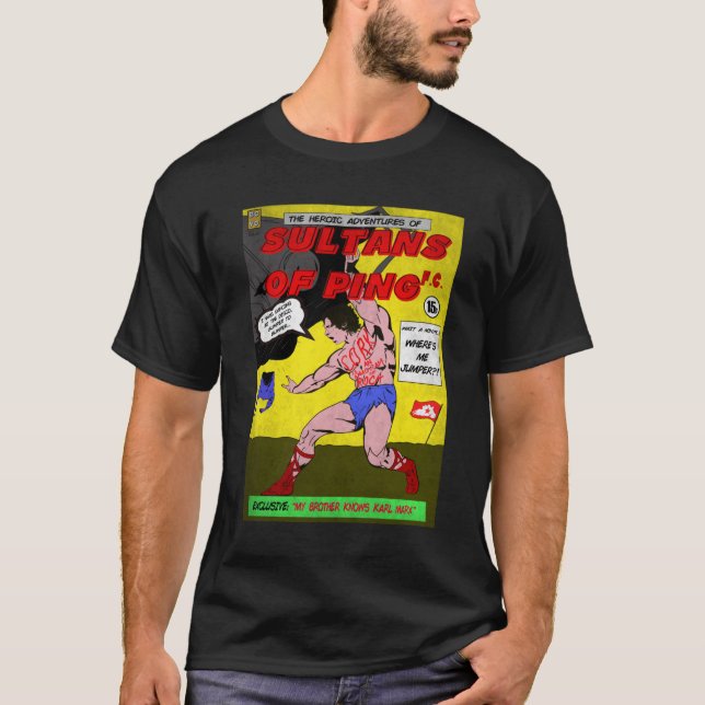 Camiseta Sultanes de Ping FC Comic (Anverso)