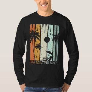 Camiseta Suma de palmeras en el paraíso tropical de Hawaii