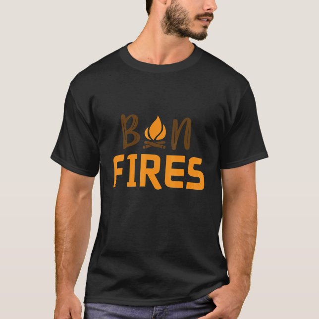 Camiseta Suma de parrillada de parrilladas de Año de Fogata (Anverso)