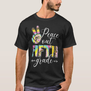 Camiseta Suma Del Último Día De La Escuela Para La Paz De T