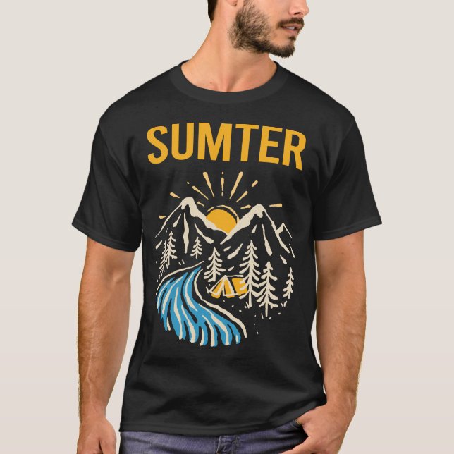 Camiseta Sumador de paisajes naturales (Anverso)