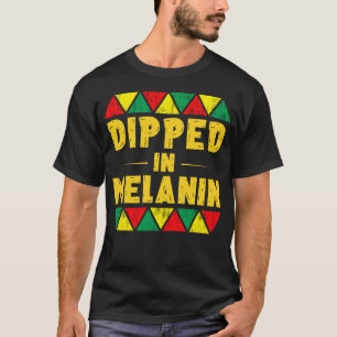 Camiseta sumergido en melanina