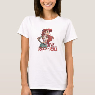 Camiseta Sumergirse en el Rollo Rock 'n'