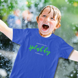 Camiseta ¡Sumerja la diversión! Personalizado Splash Day Su