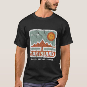 Camiseta Suministro de búsqueda del tesoro de la isla Oak M