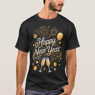 Camiseta Suministros de Nochevieja Fuegos Artificiales