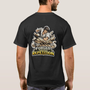 Camiseta Suministros de Sensei Forjados a Través de la Repe