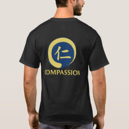 Camiseta Suministros del Sensei Bushido Kanji de Compasión