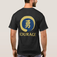 Suministros del Sensei Bushido Kanji de Coraje