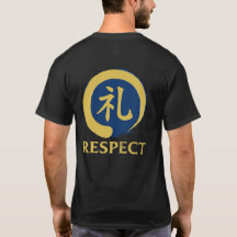 Suministros del Sensei Bushido Respeto Kanji