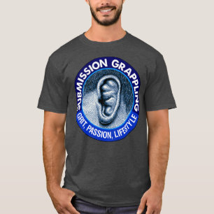 Camiseta Sumisión grappler cauliflower ear jiu jitsu judo