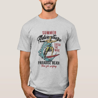 Camiseta Summer Adventure capta la ola