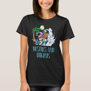 Camiseta Summer Beach Bikinis Beach Friends Ocean Buddy Swi