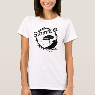 Camiseta Summer Beach Sea Sun Surf Vacation Divertido Idea
