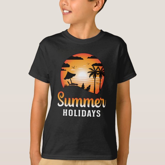 Camiseta Summer Beach Vacation Sea Surf Guay Sun Funny Gift (Anverso)
