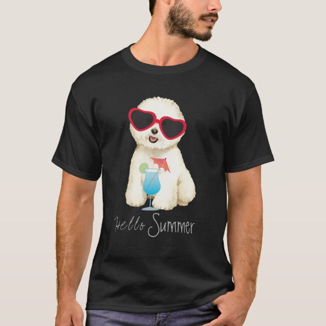 Camiseta Summer Bichon Frise (Anverso)