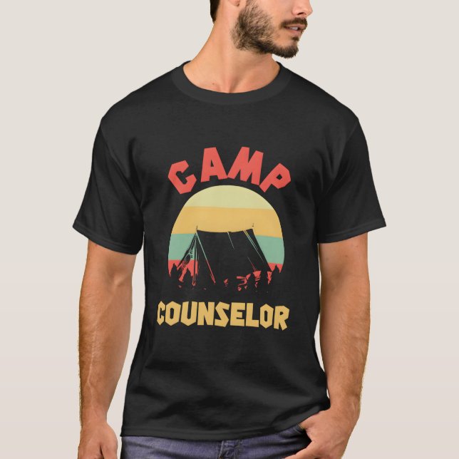 Camiseta Summer Camp Counselor Director Camper (Anverso)