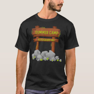 Camiseta Summer Camp Keepsake Autograph Memento