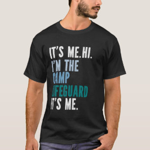Camiseta Summer Camp Lifeguard lindo diversión retro diseño