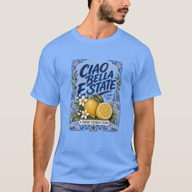 Camiseta Summer Citrus Club (Anverso)