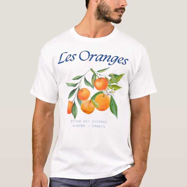 Camiseta Summer Citrus fair Les Naranja Foire aux Agrumes M (Anverso)