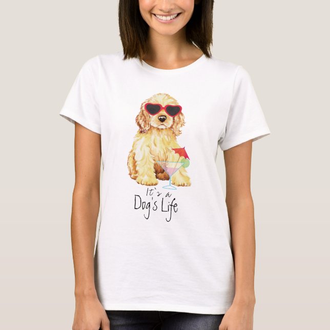 Camiseta Summer Cocker Spaniel (Anverso)