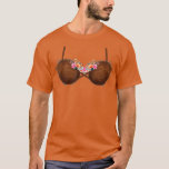 Camiseta Summer Coconut Bra Hawaii Luau Flowery Costume Fun<br><div class="desc">Summer Coconut Bra Hawaii Luau Flowery Costume Funny  .</div>
