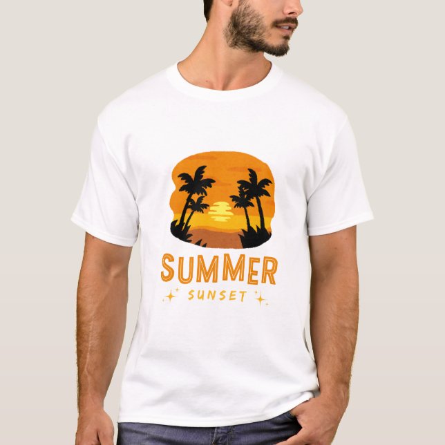 Camiseta summer Evening Sun Graphic Tee (Anverso)