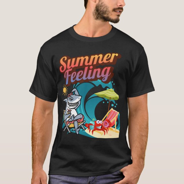 Camiseta "Summer Feeling"  (Anverso)