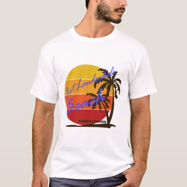 Camiseta Summer fort lauderdale-florida (Anverso)