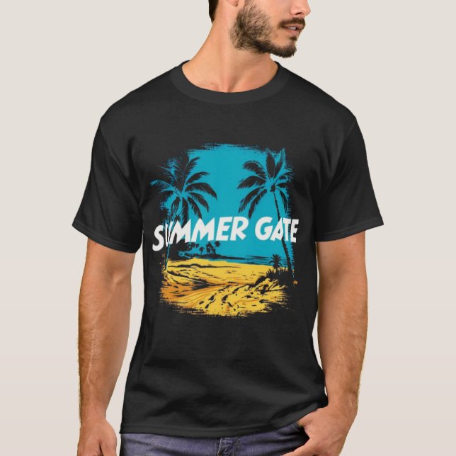 Camiseta Summer gate  (Anverso)