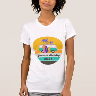 Camiseta Summer Holiday 2025 Tee, Family trip, vacation