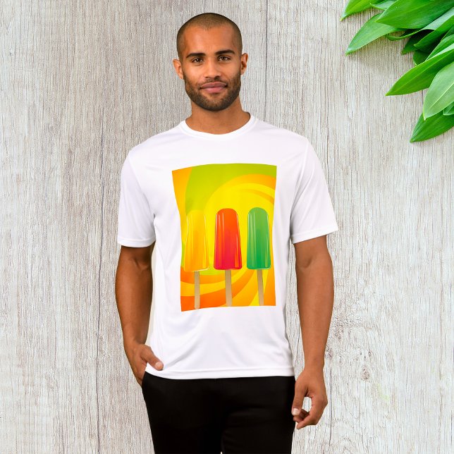 Camiseta Summer Ice Pops Trio Bright Popsicles (Subido por el creador)