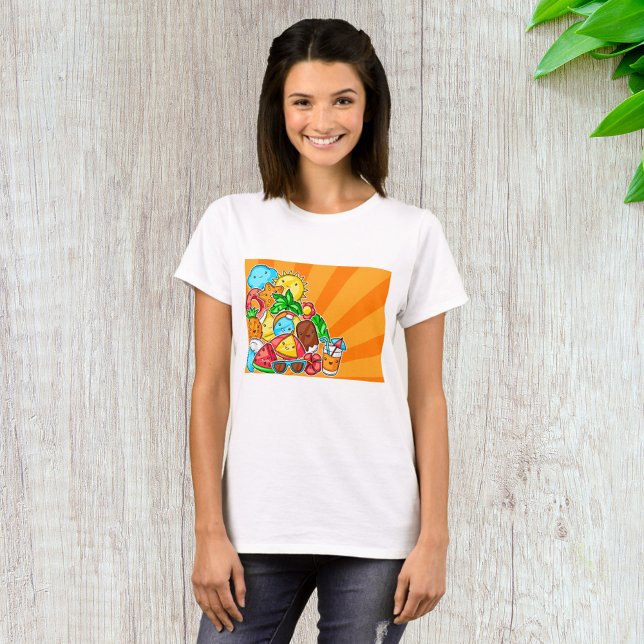 Camiseta Summer Kawaii (Subido por el creador)