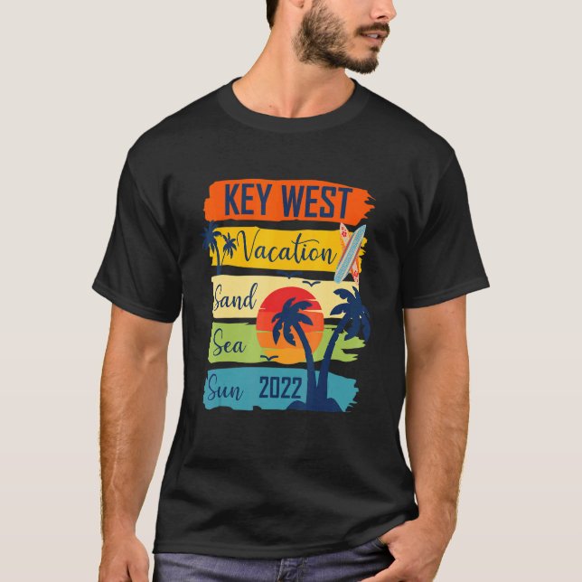 Camiseta Summer Key West Florida Beach Vacation 2022 Matchi (Anverso)