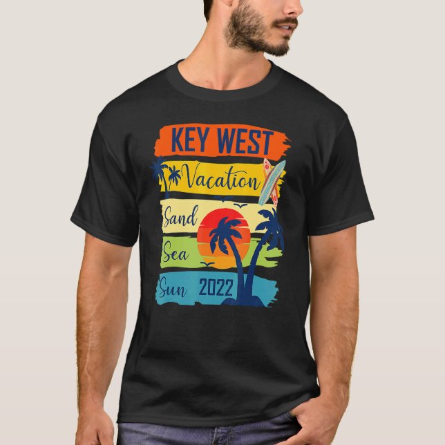 Camiseta Summer Key West Florida Beach Vacation 2022 Matchi (Anverso)
