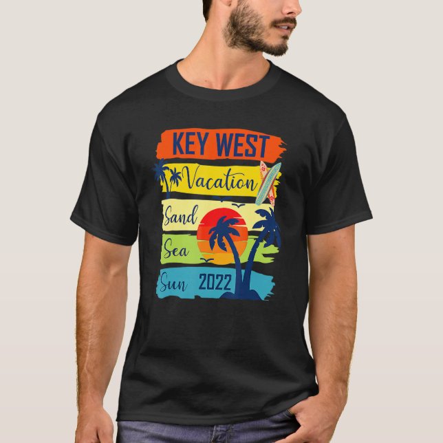 Camiseta Summer Key West Florida Beach Vacation 2022 Matchi (Anverso)
