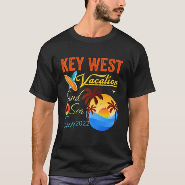 Camiseta Summer Key West Florida Beach Vacation 2022 Matchi (Anverso)