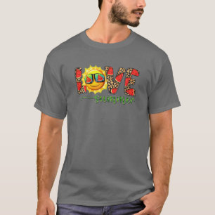 Camiseta Summer Love Watermelon Leopard Beach Vibes Tropica