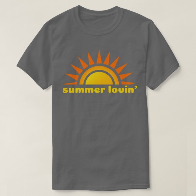 Camiseta Summer Lovin (Diseño del anverso)
