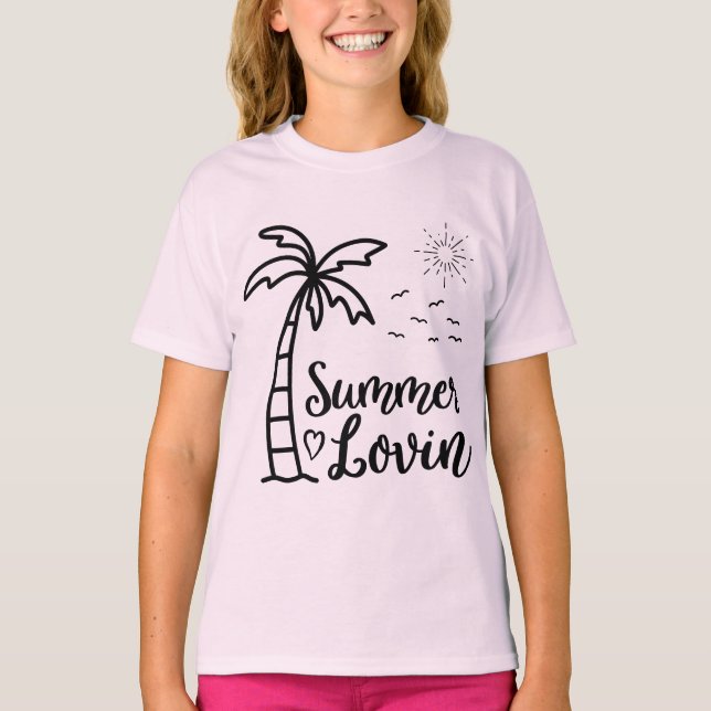 Camiseta Summer Lovin’ Beach Vibes T-Shirt (Anverso)