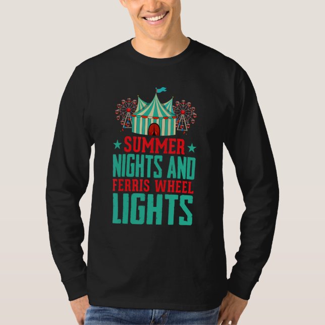 Camiseta Summer Nights And Ferris Lights Artist Circus 1 (Anverso)